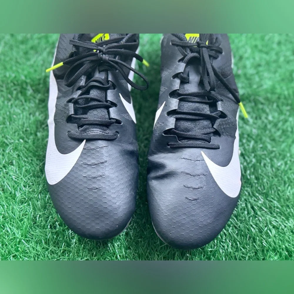 Nike‎ Zoom Rival S Track Shoes Black White 907564-017 Mens Size 12